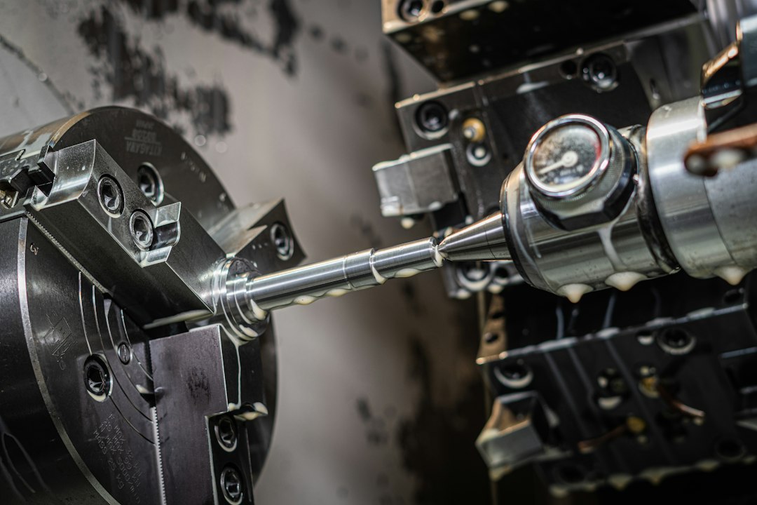 CNC-machine aan het werk